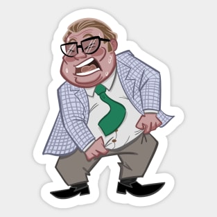 VAN DOWN BY THE RIVER! Sticker